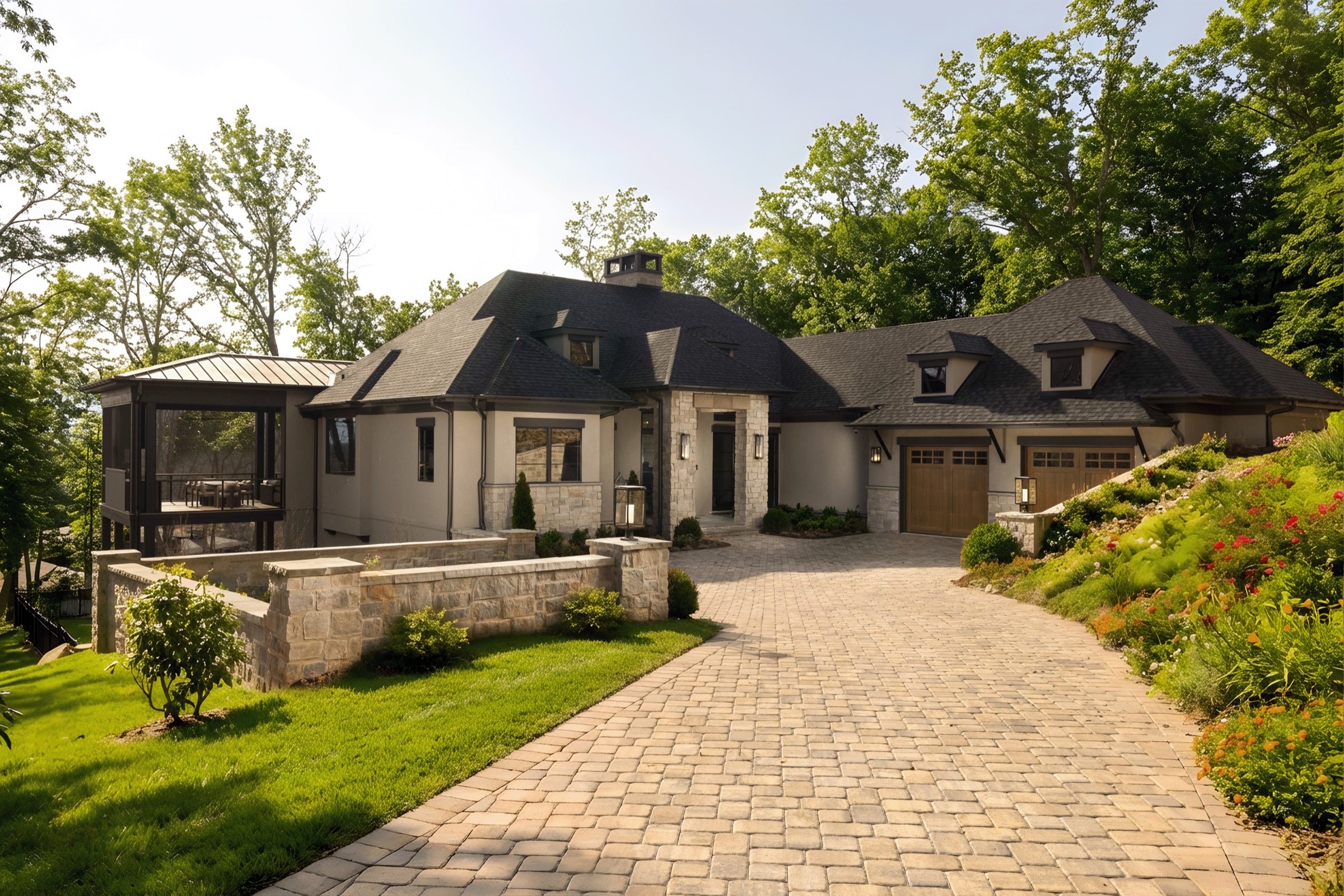 Custom home by Thompson & Brown